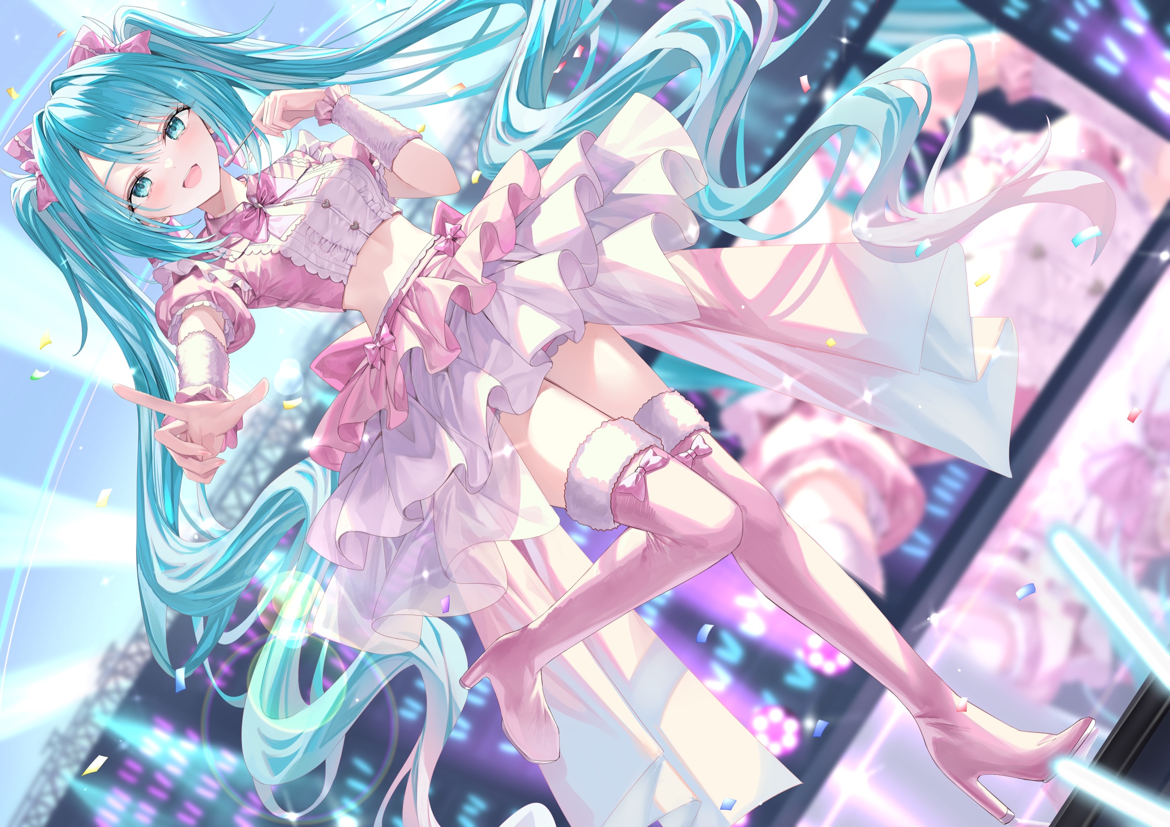 初音ミク「YOZORA PROGRAM 2026」キービジュアル